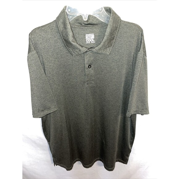32 Degrees Cool Casual Shirt Mens Size XL Gray Short Sleeve Button Collar - Picture 1 of 12
